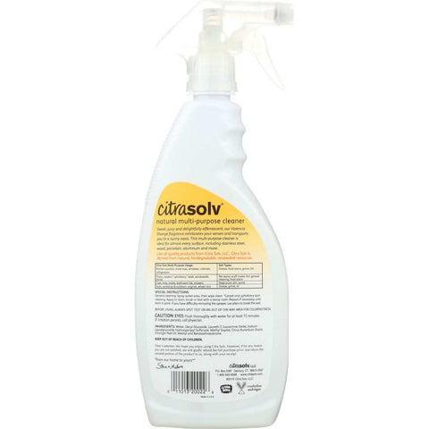 CITRASOLV Orange Multi Purpose Spray Cleaner 22 oz