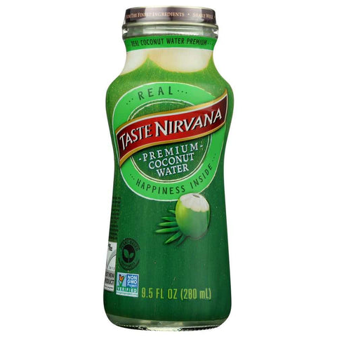 Real Coconut Water 9.5 oz Beverage TASTE NIRVANA