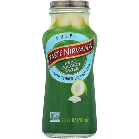 Coconut Water with Pulp 9.5 oz Beverage TASTE NIRVANA