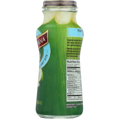 Coconut Water with Pulp 9.5 oz Beverage TASTE NIRVANA