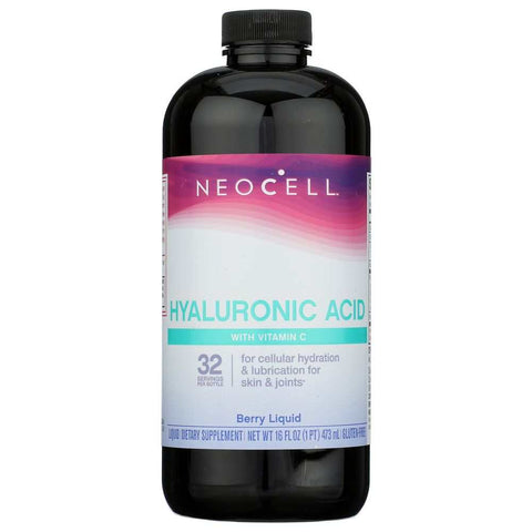 Hyaluronic Acid Berry Liquid 16oz Skin & Joints Hydration NEOCELL