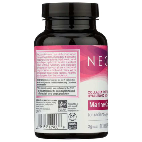 Marine Collagen Plus HA Fish-Sourced Collagen Supplement NEOCELL 120 Capsules