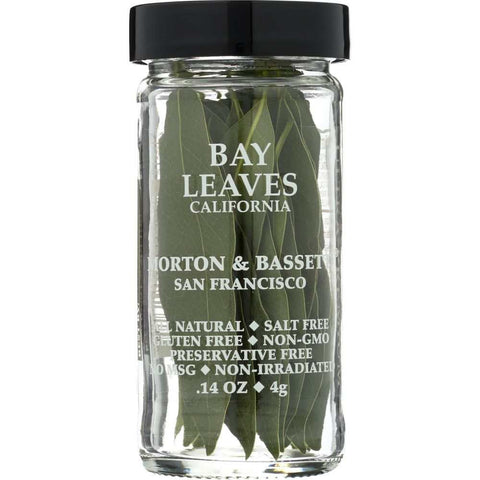 All Natural Bay Leaves California Flavor Spice MORTON & BASSETT 0.14oz