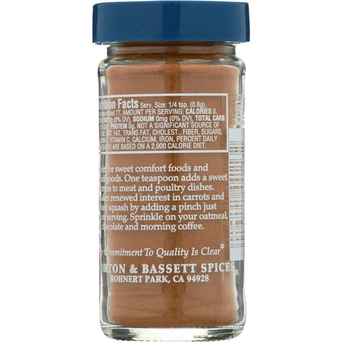 Ground Cinnamon 2.7 oz Spice Morton & Bassett