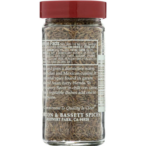Cumin Seed 2 oz Spice Morton & Bassett