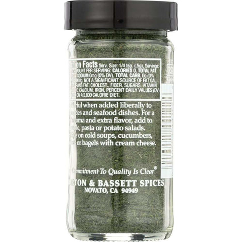 Dill Weed 0.8 oz Spice Morton & Bassett