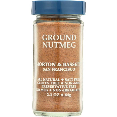 Ground Nutmeg 2.3 oz Spice Morton & Bassett