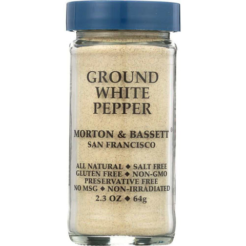 Ground White Pepper 2.3 oz Spice Morton & Bassett