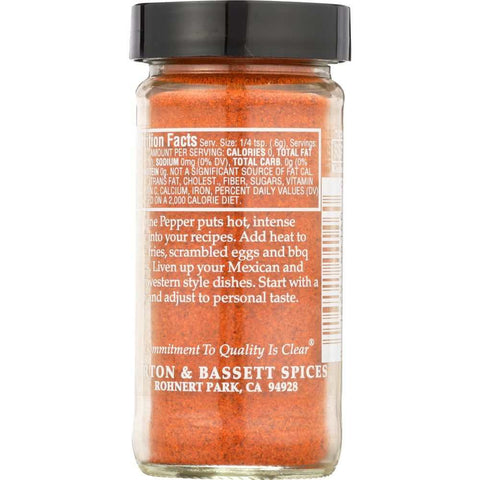Cayenne Pepper 1.8 oz Spice Morton & Bassett