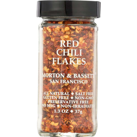 Red Chili Flakes Spices 1.3 oz Morton & Bassett