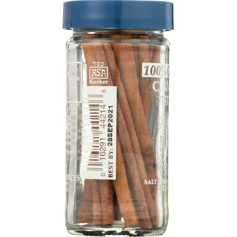 Organic Cinnamon Sticks 1.1 oz Spice MORTON & BASSETT
