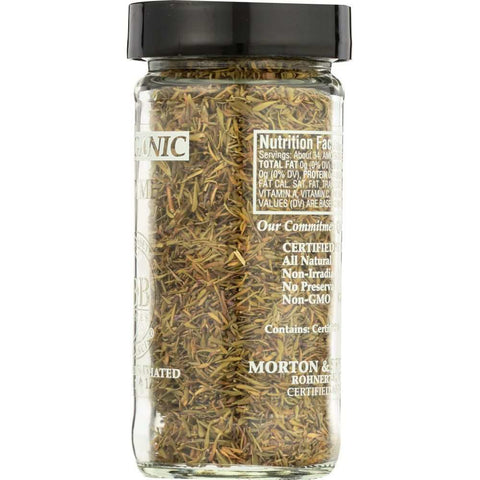 Organic Thyme .9 Oz Herb Morton & Bassett
