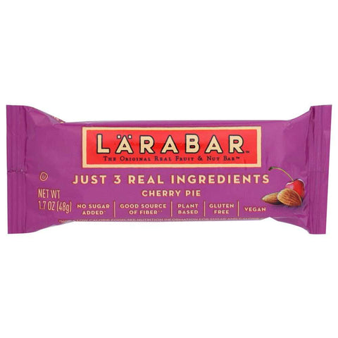 Cherry Pie Gluten Free Fruit & Nut Food Bar LARABAR 1.7 oz