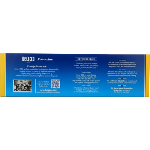 Fettuccine #6 Pasta 16 oz De Cecco