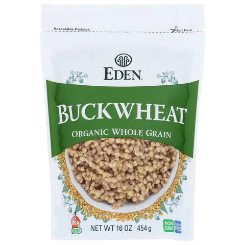 Organic Whole Grain Buckwheat 16 oz Grain EDEN FOODS