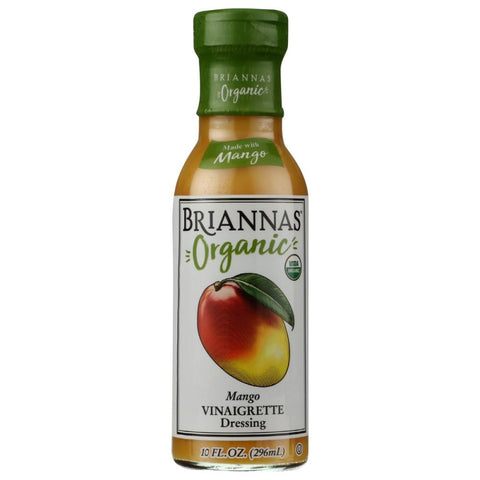 Organic Mango Vinaigrette Dressing 10 oz Briannas