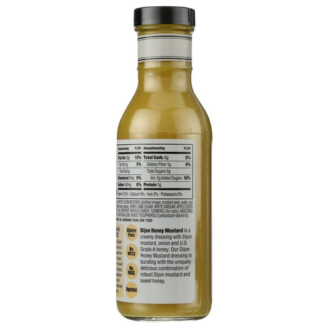 Dijon Honey Mustard Dressing 12 oz Briannas