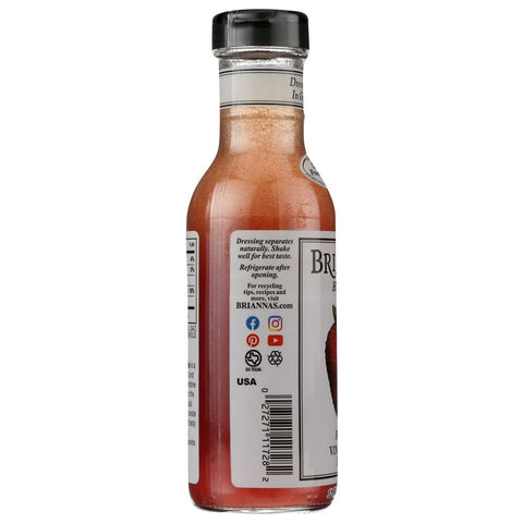 Blush Wine Home Style Dressing Vinaigrette 12 oz BRIANNAS