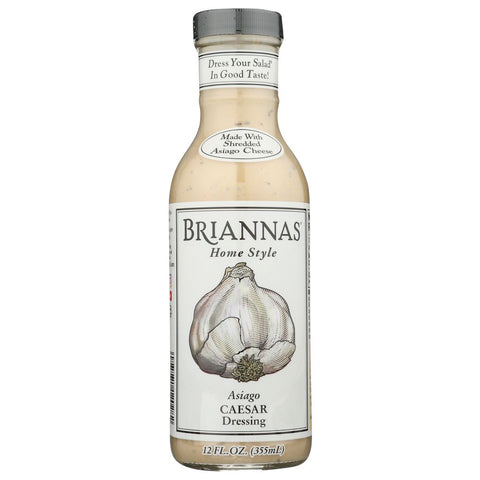 Asiago Caesar Dressing 12 oz Salad Dressing BRIANNAS