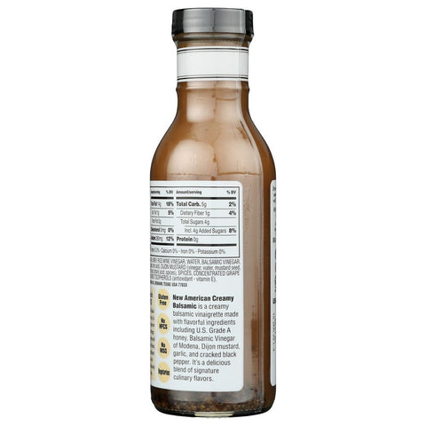 Creamy Balsamic Key Ingredient Salad Dressing BRIANNAS 12 oz