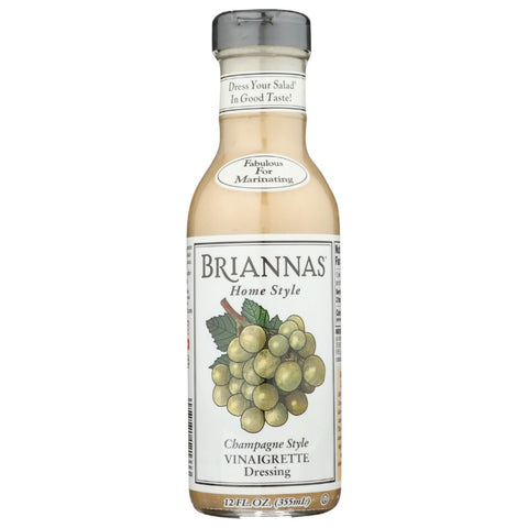 Champagne Style Key Attribute Vinaigrette Dressing 12 oz BRIANNA'S