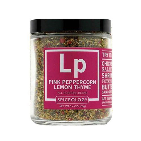 Pink Peppercorn Lemon Thyme All-Purpose Rub Spiceology 5.4OZ