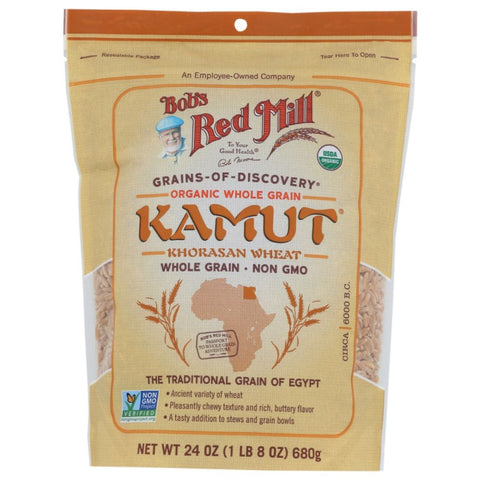 Organic Kamut Berries 24 oz Heirloom Grain BOB'S RED MILL