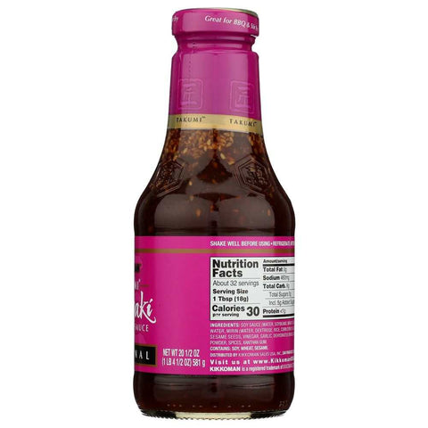 Teriyaki Sauce Original 20.5 oz Bottle KIKKOMAN