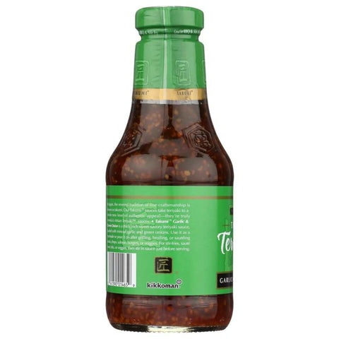 Teriyaki Sauce Garlic & Green Onion Thick Bottle 20.5 oz KIKKOMAN