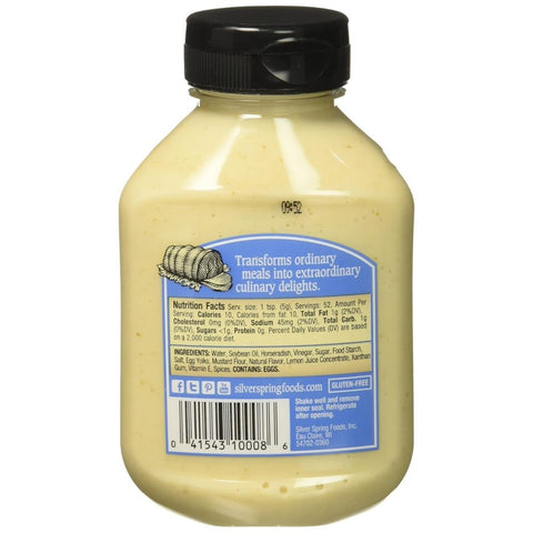Sassy Horseradish Sauce Creamy Horseradish Sauce 9.25 Oz SILVER SPRING