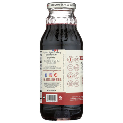 Organic Cranberry Concentrate Juice 12.5 oz LAKEWOOD