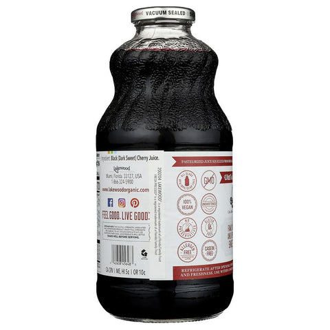 Pure Black Cherry Juice Premium 32 oz Lakewood