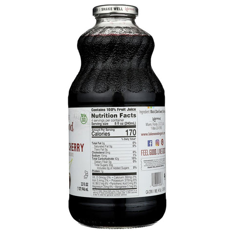 Pure Black Cherry Juice Premium 32 oz Lakewood