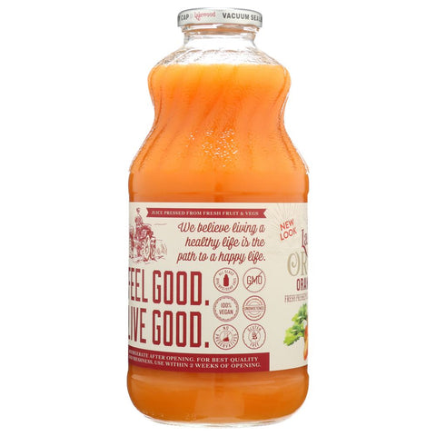 Organic Orange & Carrot Juice 32 Oz LAKEWOOD