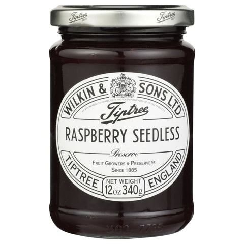 Preserve Raspberry Seedless 12 oz Preserve Tiptree