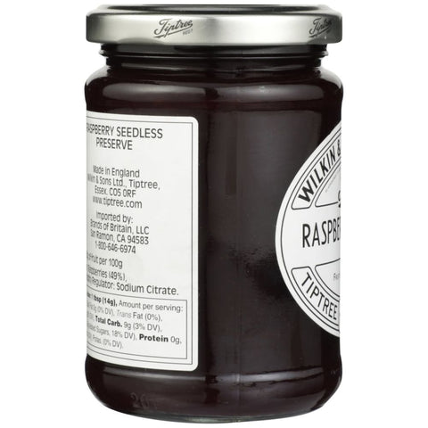 Preserve Raspberry Seedless 12 oz Preserve Tiptree