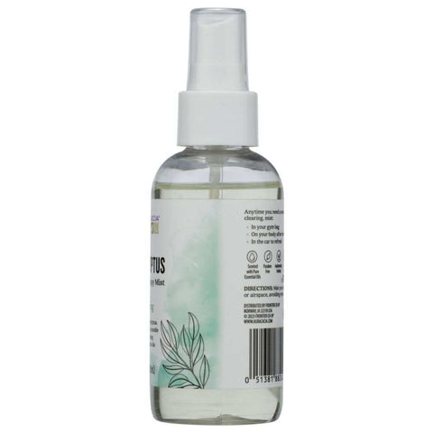 Eucalyptus Aromatherapy Mist Clearing Spray 4 oz Aura Cacia