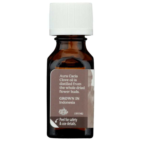 Clove Bud Pure Essential Oil 0.5 Oz Aura Cacia