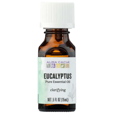 100% Pure Eucalyptus Essential Oil 0.5 Oz Aura Cacia