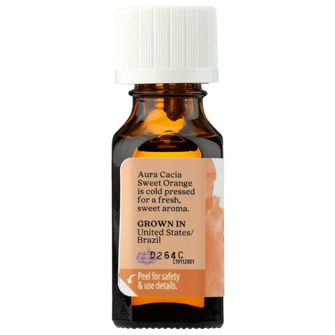 Sweet Orange 100% Pure Essential Oil 0.5 Oz Aura Cacia
