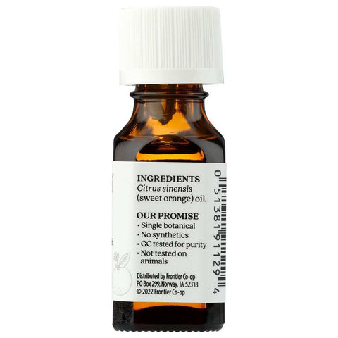 Sweet Orange 100% Pure Essential Oil 0.5 Oz Aura Cacia
