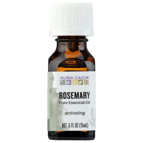 100% Pure Essential Oil Rosemary 0.5 Oz AURA CACIA