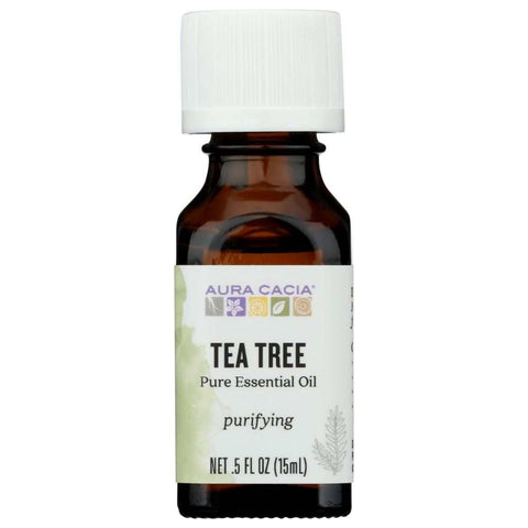 Tea Tree 100% Pure Essential Oil 0.5 Oz AURA CACIA