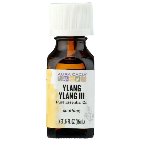 100% Pure Essential Oil Ylang Ylang III 0.5 Oz Aura Cacia