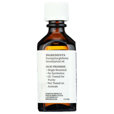 Eucalyptus 100% Pure Essential Oil 2 Oz AURA CACIA