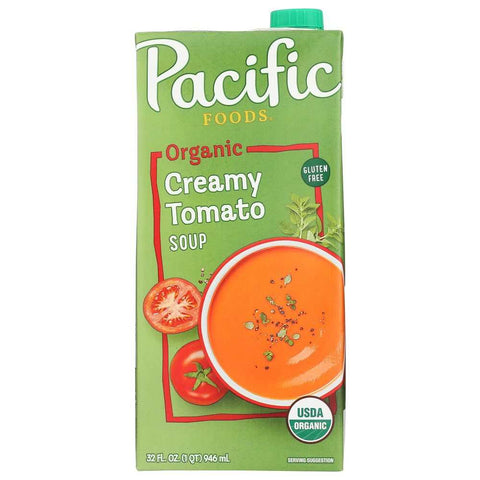 Organic Creamy Tomato Soup 32 oz PACIFIC FOODS