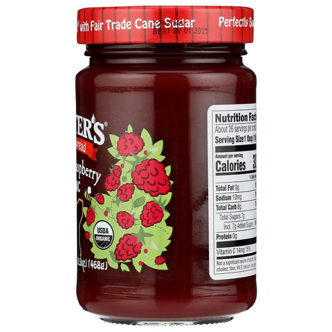 Conserve Seedless Raspberry Organic 16.5 oz Spread CROFTERS