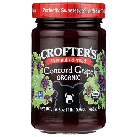Concord Grape Fruit Spread 16.5 oz Fruit Spread CROFTERS