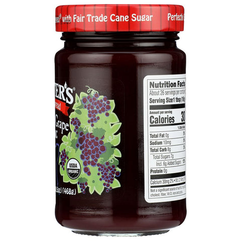 Concord Grape Fruit Spread 16.5 oz Fruit Spread CROFTERS