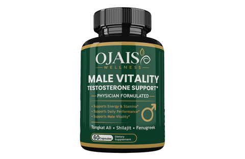 Male Vitality Testosterone Support Supplement Ojais Wellness